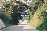 Looking through the fence toward Bishagawa