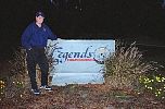 Legends Golf Entrance and Me